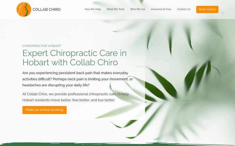 Collab Chiro website