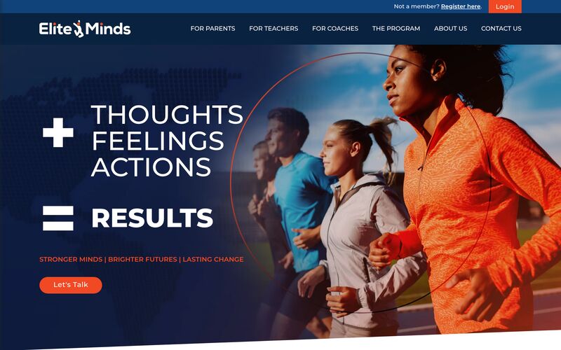 Elite Minds website