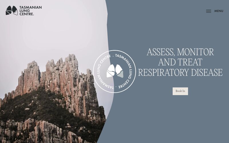 Tasmanian Lung Centre website